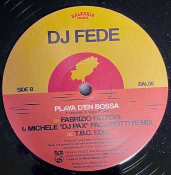 LP DJ Fede: Playa d'en Bossa
