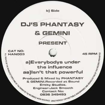 Album DJ Phantasy & DJ Gemini: Vol 1