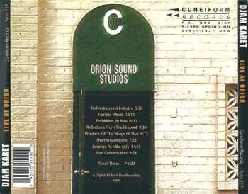 CD Djam Karet: Live At Orion