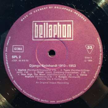 5LP/Coffret Django Reinhardt: 1910 - 1953
