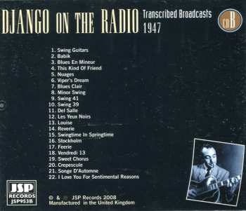 5CD/Coffret Django Reinhardt: Django On The Radio (Transcribed Broadcasts From The Greatest Jazz Guitarist Of His Era)