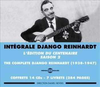14CD/Coffret Django Reinhardt: Intégrale Django Reinhardt Saison 2: The Complete Django Reinhardt (1938-1947)
