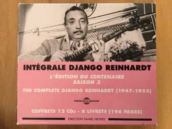 12CD/Coffret Django Reinhardt: Intégrale Django Reinhardt Saison 3: The Complete Django Reinhardt (1947-1953)