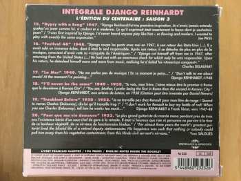 12CD/Coffret Django Reinhardt: Intégrale Django Reinhardt Saison 3: The Complete Django Reinhardt (1947-1953)