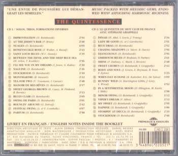 2CD Django Reinhardt: Paris - Bruxelles 1934 - 1943