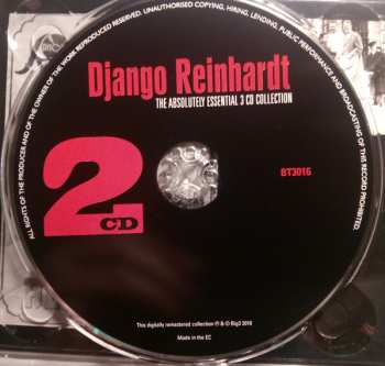 3CD Django Reinhardt: The Absolutely Essential 3 CD Collection