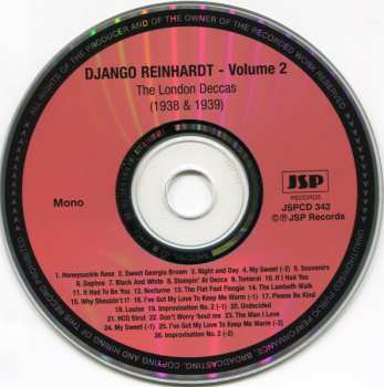 5CD/Coffret Django Reinhardt: The Classic Early Recordings In Chronological Order