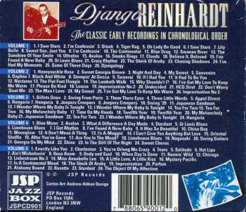5CD/Coffret Django Reinhardt: The Classic Early Recordings In Chronological Order
