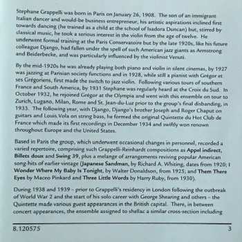 CD Django Reinhardt: Vol. 2:  1938-1939 Classic Recordings By The Quintette Du Hot Club De France