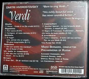 CD Dmitri Hvorostovsky: Verdi Arias