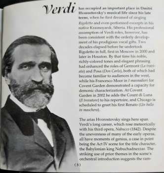 CD Dmitri Hvorostovsky: Verdi Arias