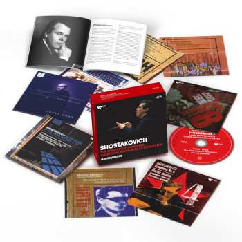 13CD/Coffret Dmitri Shostakovich: The Complete Symphonies, Piano Concertos & Cello Concertos