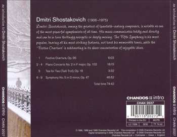 CD Dmitri Shostakovich: An Introduction To Dmitri Shostakovich