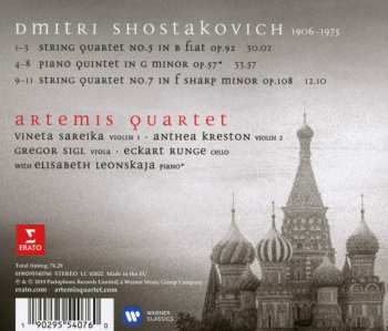 CD Dmitri Shostakovich: String Quartets 5 & 7 / Piano Quintet