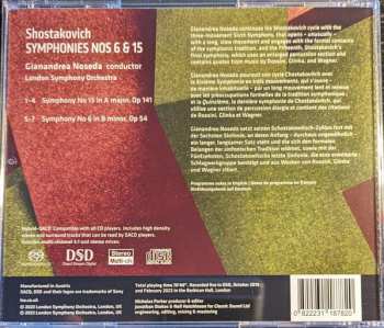 SACD The London Symphony Orchestra: Symphonies Nos 6 & 15