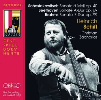 Album Ludwig van Beethoven: Schostakowitsch: Sonate D-Moll, Op. 40; Beethoven: Sonate A-Dur, Op. 69; Brahms: Sonate F-Dur, Op. 99