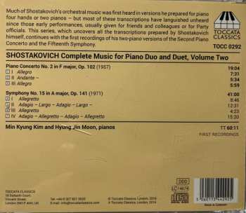 CD Dmitri Shostakovich: Shostakovich: Complete Music for Piano Duo and Duet, Vol. 2