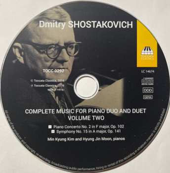 CD Dmitri Shostakovich: Shostakovich: Complete Music for Piano Duo and Duet, Vol. 2