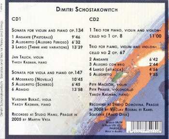 2CD Dmitri Shostakovich: Sonatas And Trios For Piano And Strings