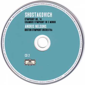 2CD Dmitri Shostakovich: Symphonies 1, 14 & 15 · Chamber Symphony In C Minor