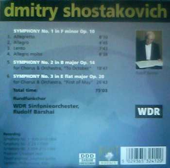 11CD/Coffret Dmitri Shostakovich: Symphonies