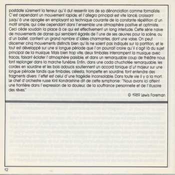 CD Dmitri Shostakovich: Symphony No. 4 In C Minor Op. 43