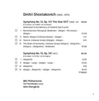 SACD Dmitri Shostakovich: Symphony No.12 'The Year 1917' . Symphony No. 14