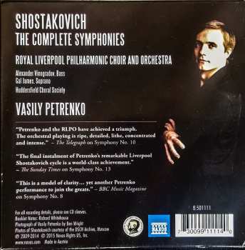 11CD/Coffret Dmitri Shostakovich: The Complete Symphonies