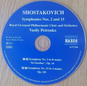11CD/Coffret Dmitri Shostakovich: The Complete Symphonies
