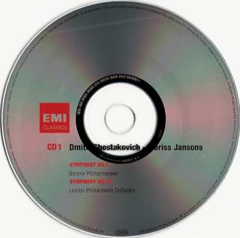 10CD/Coffret Dmitri Shostakovich: The Complete Symphonies - Sämtliche Symphonien - L'Intégrale Des Symphonies