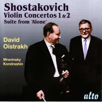 CD David Oistrach: Violin Concertos 1, 2 Suite From ‘Alone’