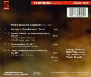CD Kathryn Stott: Piano Concerto No. 2, Piano Concerto No. 3, Colas Breugnon Overture, The Commedians