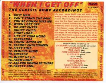 CD DMZ: "When I Get Off"