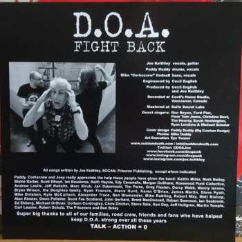LP D.O.A.: Fight Back  LTD