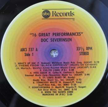 LP Doc Severinsen: Sixteen Great Performances