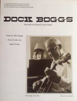 LP Dock Boggs: Legendary Singer & Banjo Player