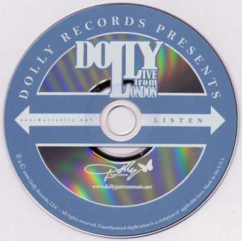 CD/DVD Dolly Parton: Live From London