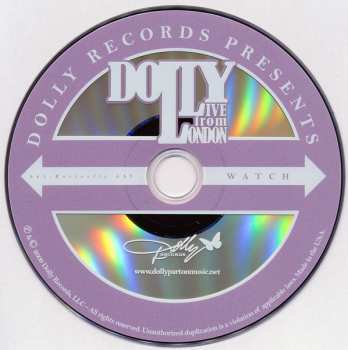 CD/DVD Dolly Parton: Live From London