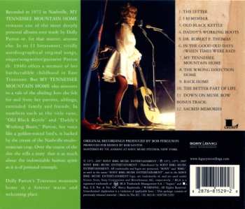 CD Dolly Parton: My Tennessee Mountain Home