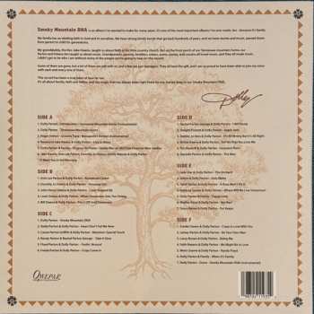 3LP Dolly Parton: Smoky Mountain DNA: Family, Faith And Fables LTD