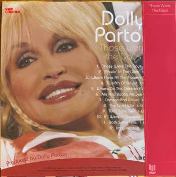 LP Dolly Parton: Those Were The Days CLR