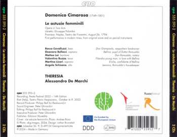 2CD Alessandro De Marchi: Le Astuzie Femminili