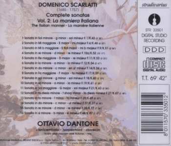 CD Domenico Scarlatti: Complete Sonatas Vol. 2 (The Italian Manner)