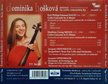 CD Carl Philipp Emanuel Bach: Cello Concerto In A Major / Cello Concerto In G Minor / Jaqueline's Tears / Harmony Of Evening