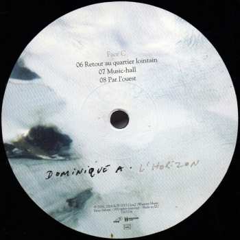 2LP Dominique A.: L'horizon