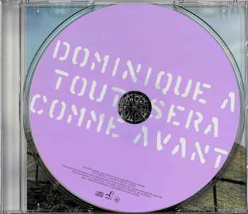 CD Dominique A.: Tout Sera Comme Avant