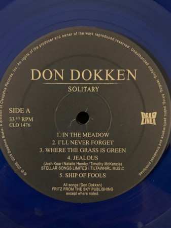 LP Don Dokken: Solitary LTD | CLR