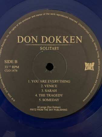LP Don Dokken: Solitary LTD | CLR