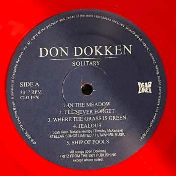 LP Don Dokken: Solitary LTD