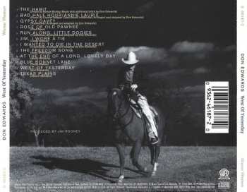 CD Don Edwards: West Of Yesterday
